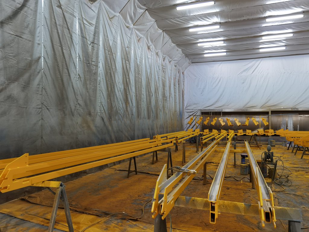 長興鋼結構噴漆