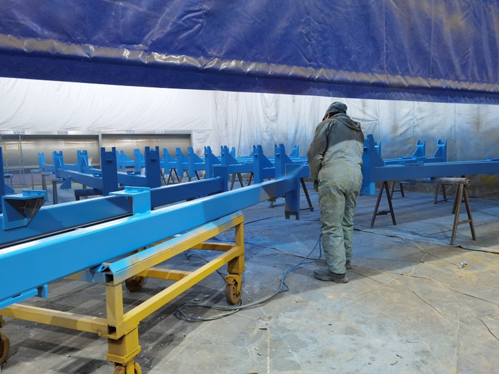 象山鋼結構噴漆